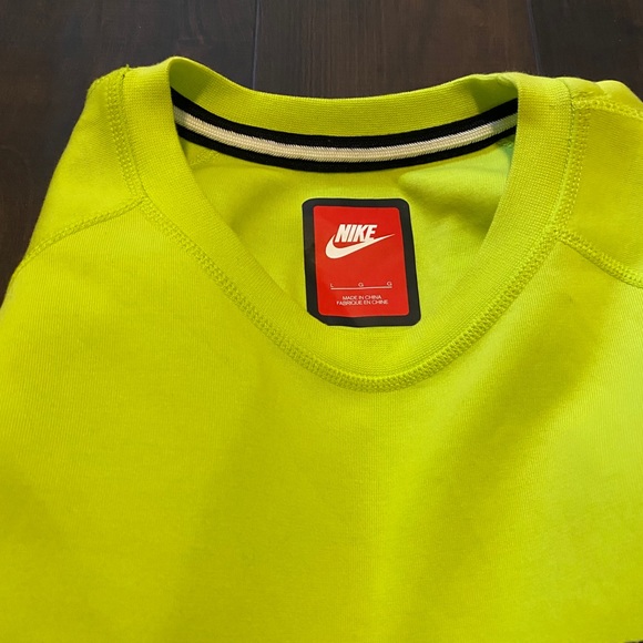 Nike Neon Sweatshirt (Highlighter Yellow) - Picture 12 of 12
